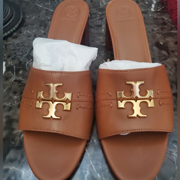 Tory Burch Shoes - Beautiful Tory Burch Everly 55MM Slide Sandal Calf Leather NWT